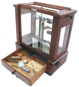 Fisher Scientific Company, Pittsburgh, Pennsylvania: Precision Laboratory Balance Scale