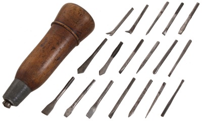 Stanley Rule & Level: "Clement's Patent Tool Handle