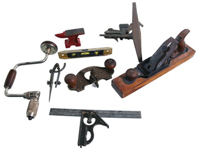 Assorted Makers: Lot Of Clean & Usabl Woodworking Tools