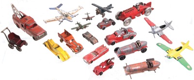 Assorted Makers: Coll. Of Asst. Cast Iron Toys
