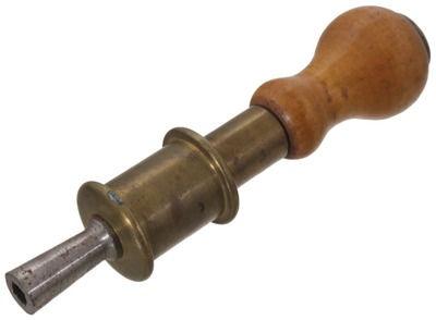 Unmarked: Early Boxwood & Brass Bow Drill