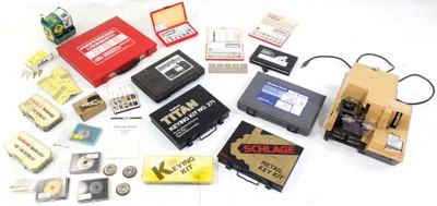 Assorted Makers: Complete Set Of Locksmith Tools/Supp