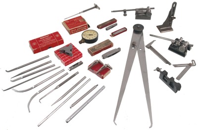L.S. Starrett Company, Athol, Massachusetts: Lot Of Extra Clean Machinists' Tools