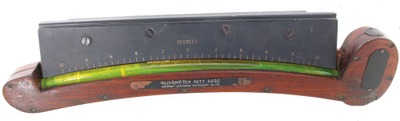 Ashcroft Dewrance Intrument Company, Ltd., London, England: Clinometer Patt 5292 Inclinometer Level