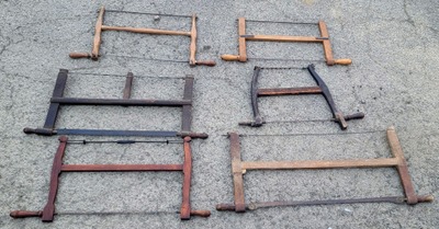 Assorted Makers: Lot Of Assorted Frame Type Saw
