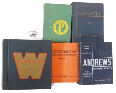 Assorted Makers: Lot Of Lg. Format Hardware Catalogues