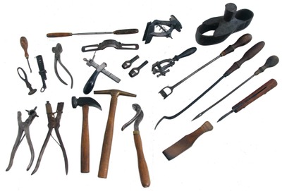 Assorted Makers: Lot Of Assorted Leather Tools