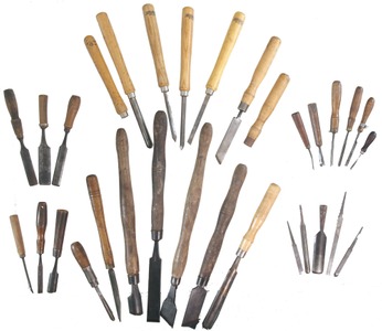 Assorted Makers: Lot Of Assorted Turning Chisel
