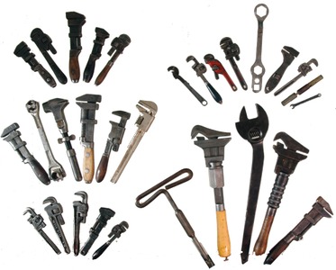 Assorted Makers: Coll. Of Assorted Wrenches