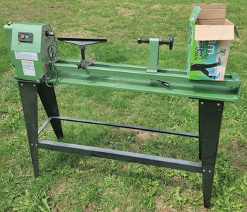 Harbor Freight Tools, Calbabasas, California: Clean And Usable 4' Swing Lathe
