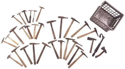 Assorted Makers: Trad. Avoca Style Crate O' Hammers