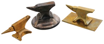 Assorted Makers: Three Small Size Anvils