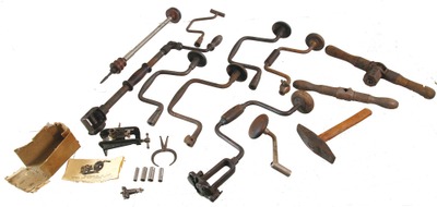 Assorted Makers: Drills & Braces Opportunity Lot