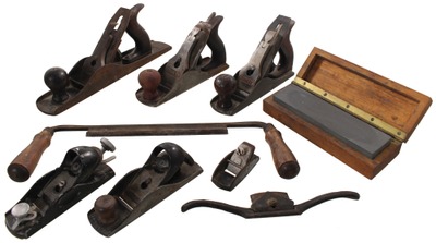 Assorted Makers: Lot Of Clean & Usabl Woodworking Tools