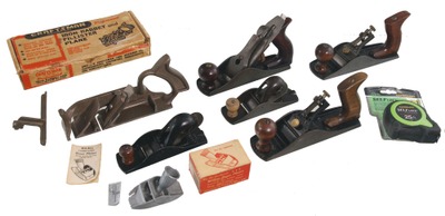 Assorted Makers: Lot Of Later Types Woodworking Tools