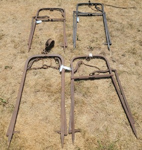 Unmarked: Four Early Type Hay Carriers