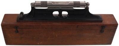 L.S. Starrett Company, Athol, Massachusetts, No. 97: Precision 15" Bench Type Spirit Level