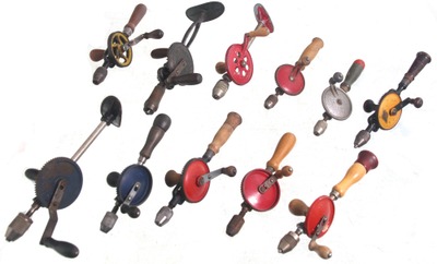 Unmarked: Lot Of Clean & Usabl Hand & Breast Drills
