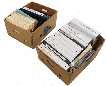Assorted Makers: Lot Of Binders Of Tool Research Materi