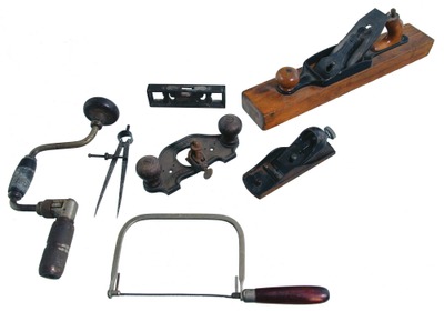 Assorted Makers: Lot Of Clean & Usabl Woodworking Tools