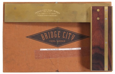 Bridge City Tool Company, Portland, Oregon, No. TS-2: "Master" Try Square