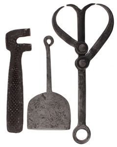 Assorted Makers: Three File Forged Hand Tools