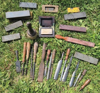 Assorted Makers: Lot Of Early Type Edge Tools