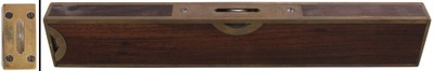 Tower & Lyon, New York, New York: Rare 12" Rosewood Machinists Level