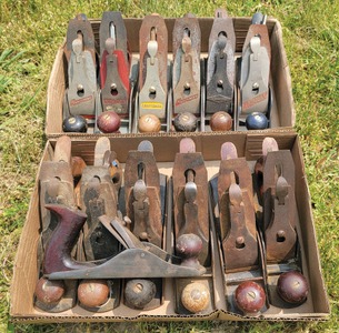 Assorted Makers: Lot Of Later Type Smoothing Planes