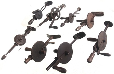 Assorted Makers: Lot Of Early Type Breast Drill