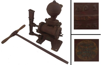 Deming Pump Company, Salem, Ohio, No. 1: Early Cast Iron Bilge Pump