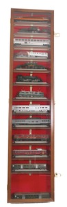 Wm. K. Walthers Company, Milwaukee, Wisconsin: Wall Mount Display Case For Model Train