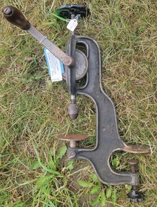 Goodell Pratt Company, Greenfield, Massachusetts: Cast Iron Bench Mount Drill Press