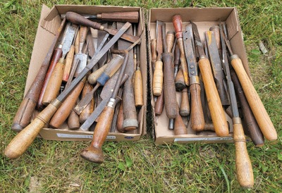 Assorted Makers: Lot Of Assorted Chisels And Gouges