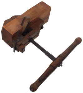Unmarked: Massive Wood Body Die Stock
