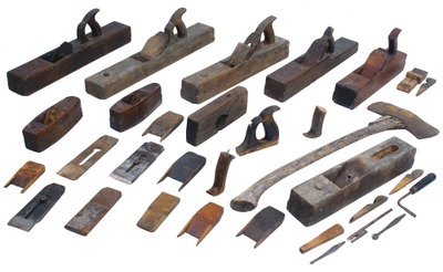 Assorted Makers: Lot Of Asst. Wooden Woodworking Planes
