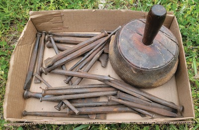 Assorted Makers: Wkg. Set Of Stone Workers' Chisels