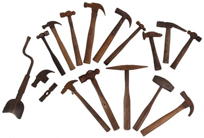 Assorted Makers: Lot Of Asst. Spec. Purp. Hammers