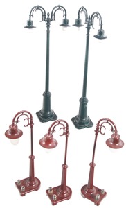 Unmarked: Five Victorian Pattern Lamps
