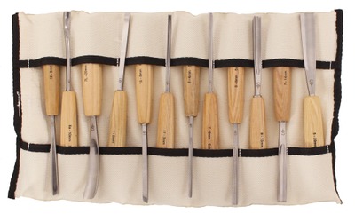 Schaaf Tools, Santa Barbara, California: Unused Set Of 12 Clean Carving Tool