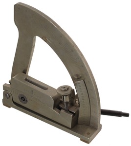 Unmarked: Precision Nickel Plated Inclinometer
