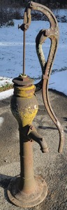 Rumsey & Company, Seneca Falls, New York: Easly Cast Iron Water Pump