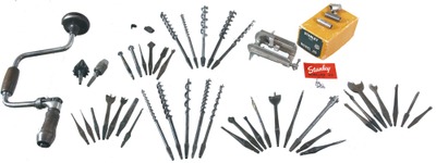 Assorted Makers: Lot Of Asst. Boring And Drilling Tools