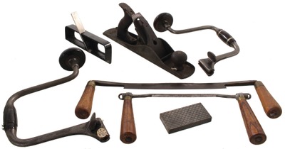 Assorted Makers: Lot Of Clean & Usabl Woodworking Tools