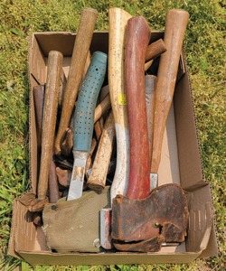 Assorted Makers: Lot Of Asst. Hammersd Hatchets