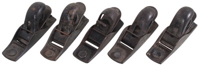 Assorted Makers: Coll. Of Five #102 Block Planes