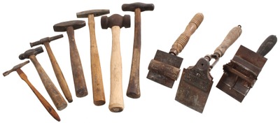 Assorted Makers: Lot Of Spec. Purp. Hammers