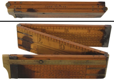 John Napier: Classic English "Ironmonger's" Folding Rule