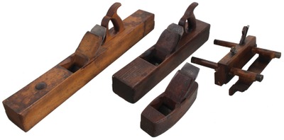 Assorted Makers: Four Clean & Usable Wooden Planes