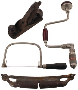 Assorted Makers: Lot Of Clean & Usabl Woodworking Tools